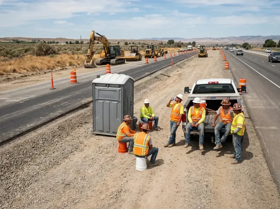 highway-road-construction-crew-007 — frequently asked questions, Porta Potty and Restroom Rentals in Davie, FL